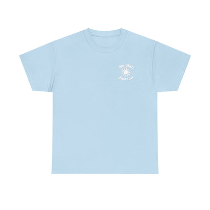 No Plan. Just Tan. | Beach & Lake Life Graphic T-Shirt