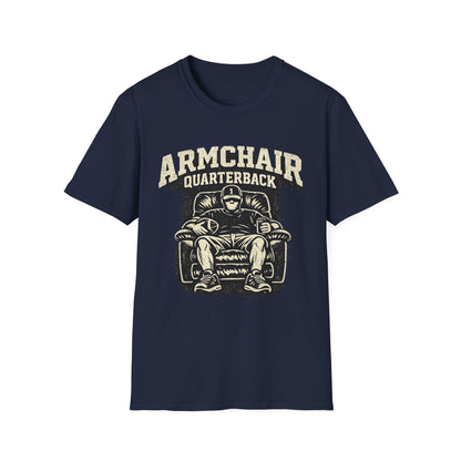 Armchair Quarterback T-Shirt | Funny Football Fan Graphic Tee