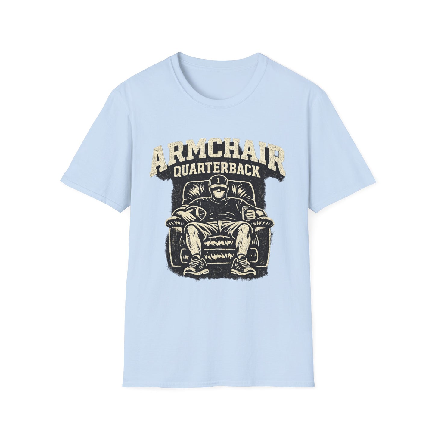 Armchair Quarterback T-Shirt | Funny Football Fan Graphic Tee