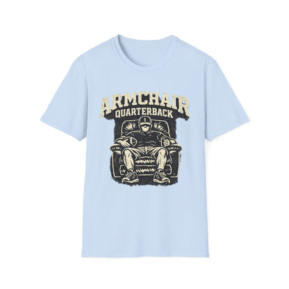 Armchair Quarterback T-Shirt | Funny Football Fan Graphic Tee