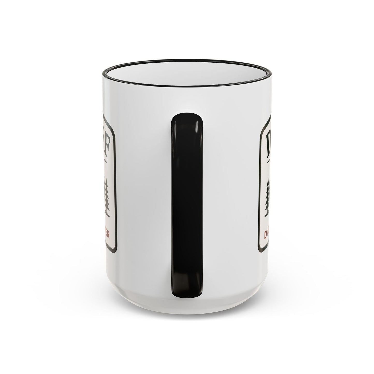 Day Off Supply Co. Accent Coffee Mug | Logo Campfire Mug (11oz & 15oz)