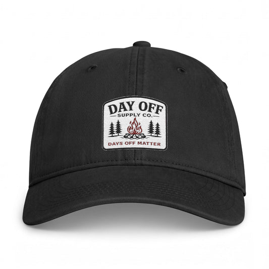 Day Off Campfire Hat | Washed Coastal Baseball Cap