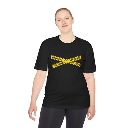 Not Friendly Performance T-Shirt | Moisture-Wicking Graphic Tee
