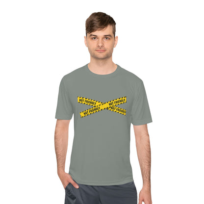 Not Friendly Performance T-Shirt | Moisture-Wicking Graphic Tee