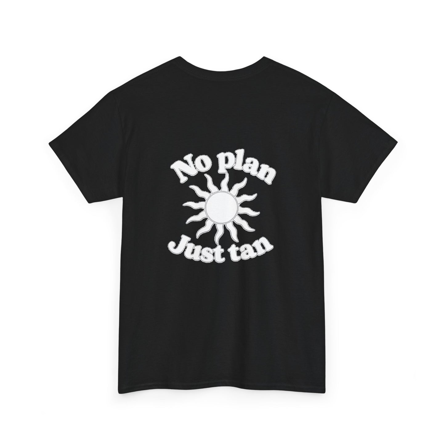 No Plan. Just Tan. | Beach & Lake Life Graphic T-Shirt