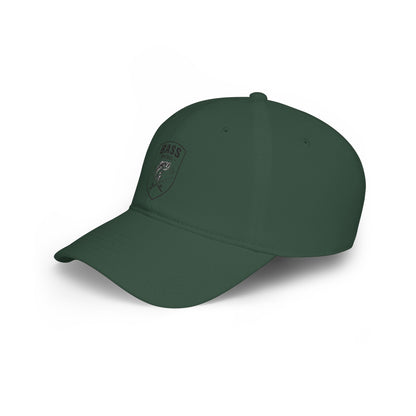 Bass Patrol Low Profile Baseball Cap | Fishing Logo Hat