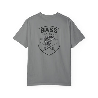 Bass Patrol Fishing Badge T-Shirt | Bass Fishing Shirt