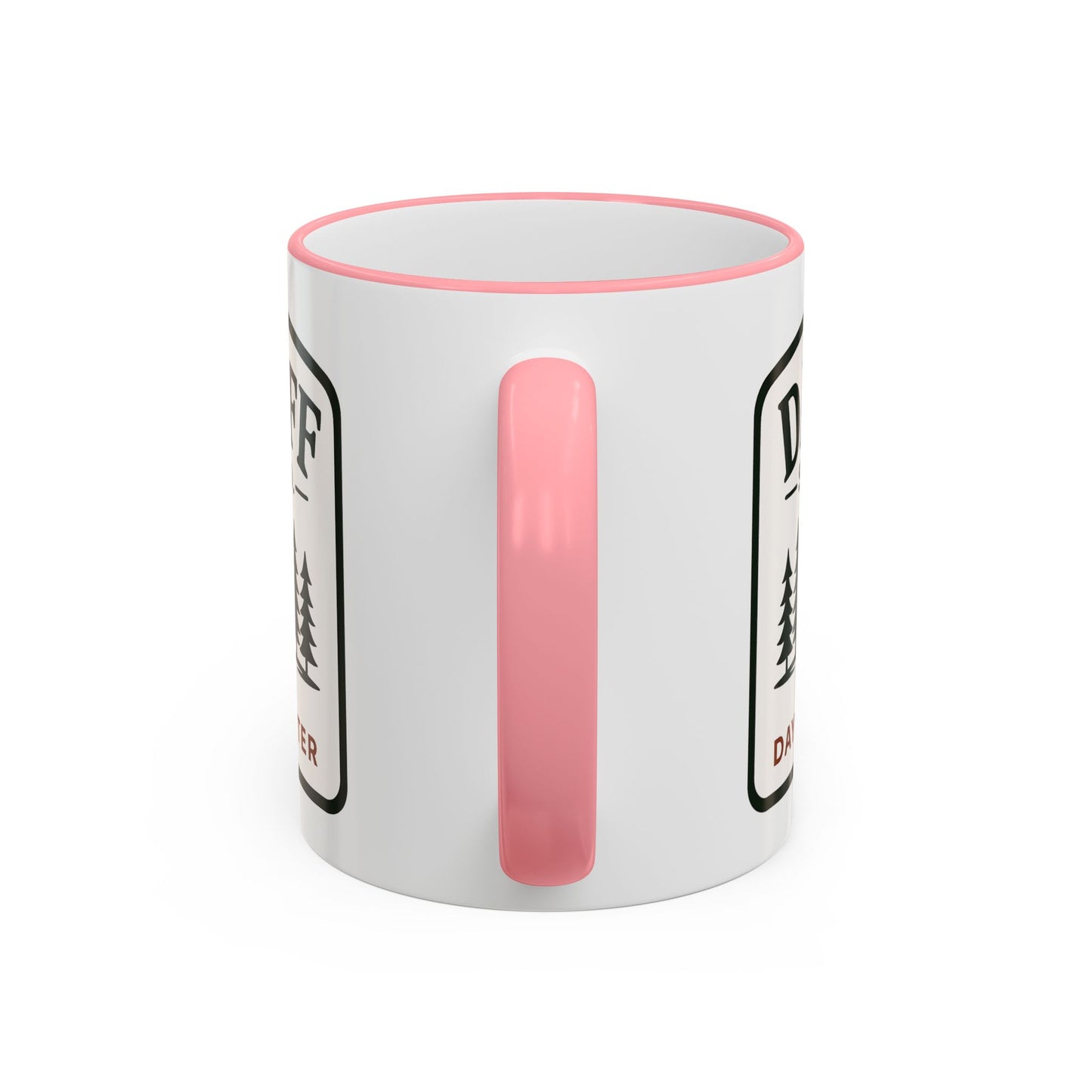 Day Off Supply Co. Accent Coffee Mug | Logo Campfire Mug (11oz & 15oz)