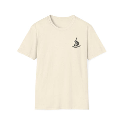 No Plans. Just Fishing. T-Shirt | Chest Logo Edition