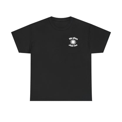 No Plan. Just Tan. | Beach & Lake Life Graphic T-Shirt