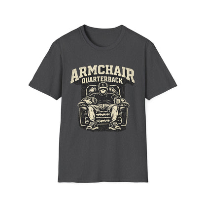 Armchair Quarterback T-Shirt | Funny Football Fan Graphic Tee