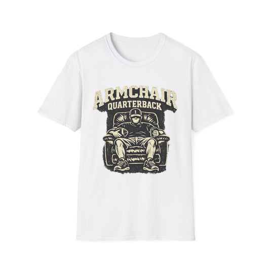 Armchair Quarterback T-Shirt | Funny Football Fan Graphic Tee