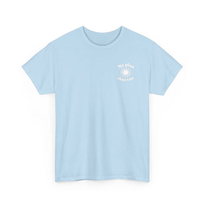 No Plan. Just Tan. | Beach & Lake Life Graphic T-Shirt