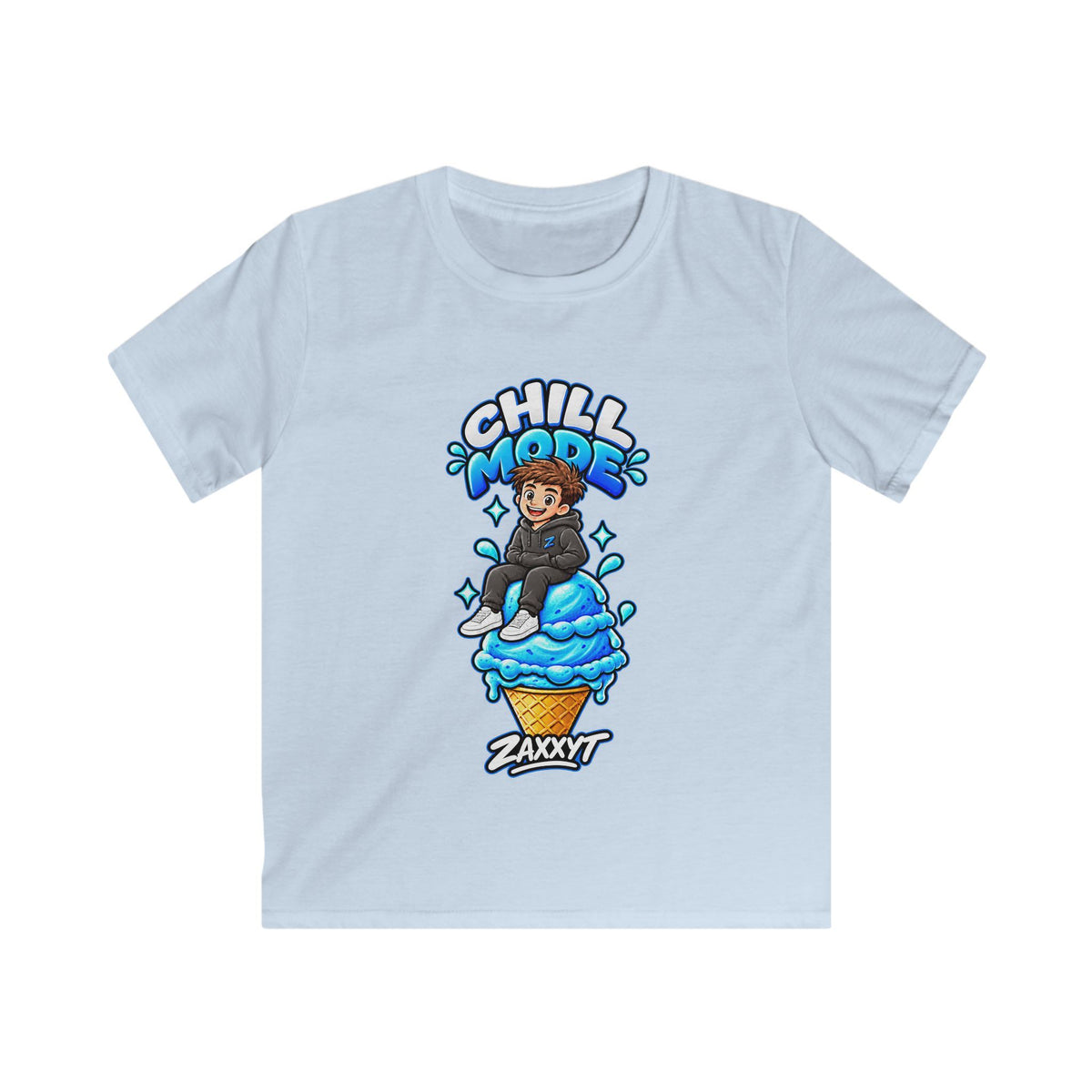 Chill Mode | Zaxxyt Kids Graphic T-Shirt