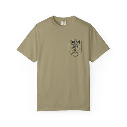 Bass Patrol Fishing Badge T-Shirt | Bass Fishing Shirt