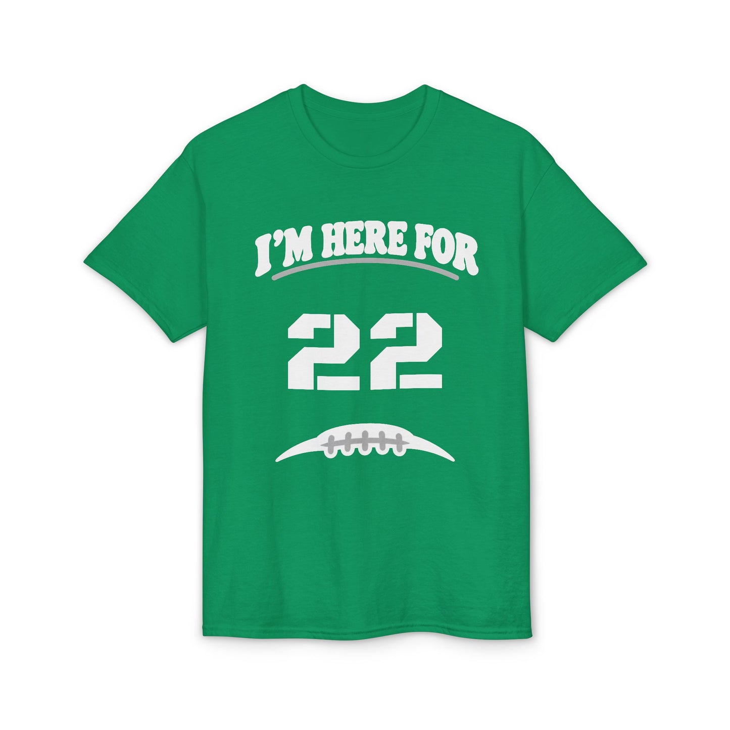 I’m Here For [Number] | Personalized Football Parent T-Shirt