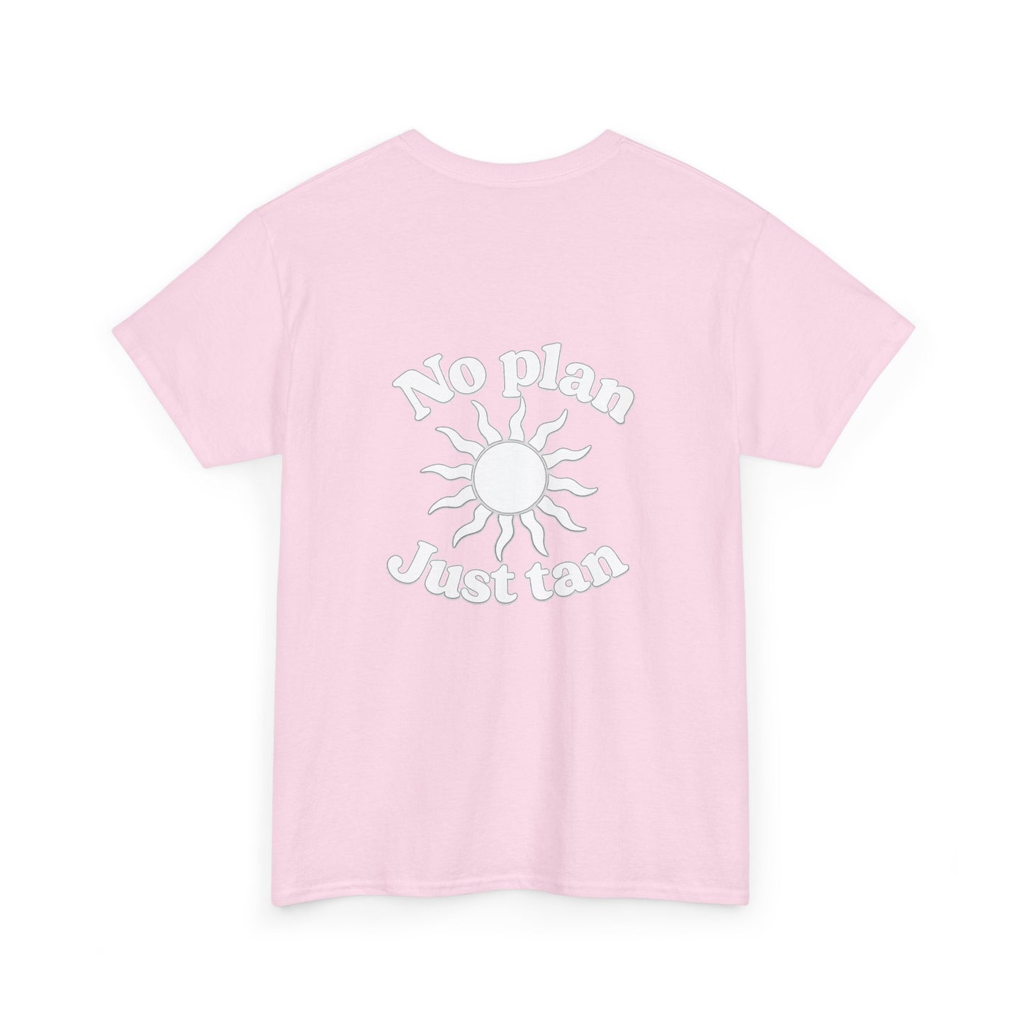 No Plan. Just Tan. | Beach & Lake Life Graphic T-Shirt