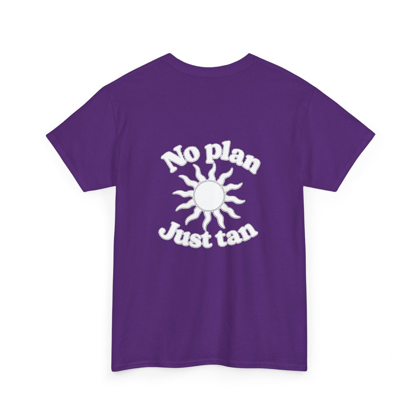 No Plan. Just Tan. | Beach & Lake Life Graphic T-Shirt