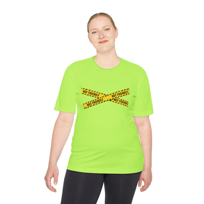 Not Friendly Performance T-Shirt | Moisture-Wicking Graphic Tee