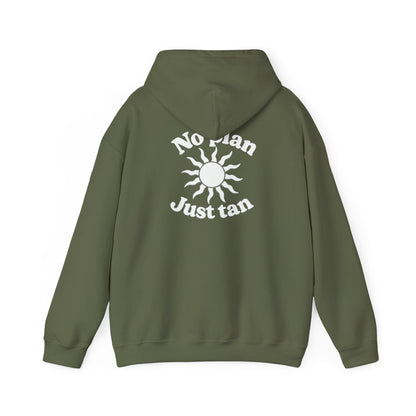 No Plans. Just Tan. Hoodie | Beach Graphic Pullover Hoodie