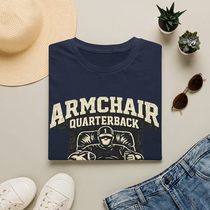 Armchair Quarterback T-Shirt | Funny Football Fan Graphic Tee