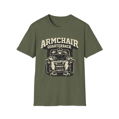 Armchair Quarterback T-Shirt | Funny Football Fan Graphic Tee