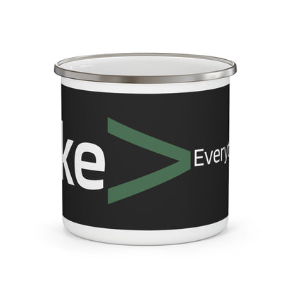 Lake Is More Important Than Everything Else Enamel Camping Mug | 12oz Camp Cup