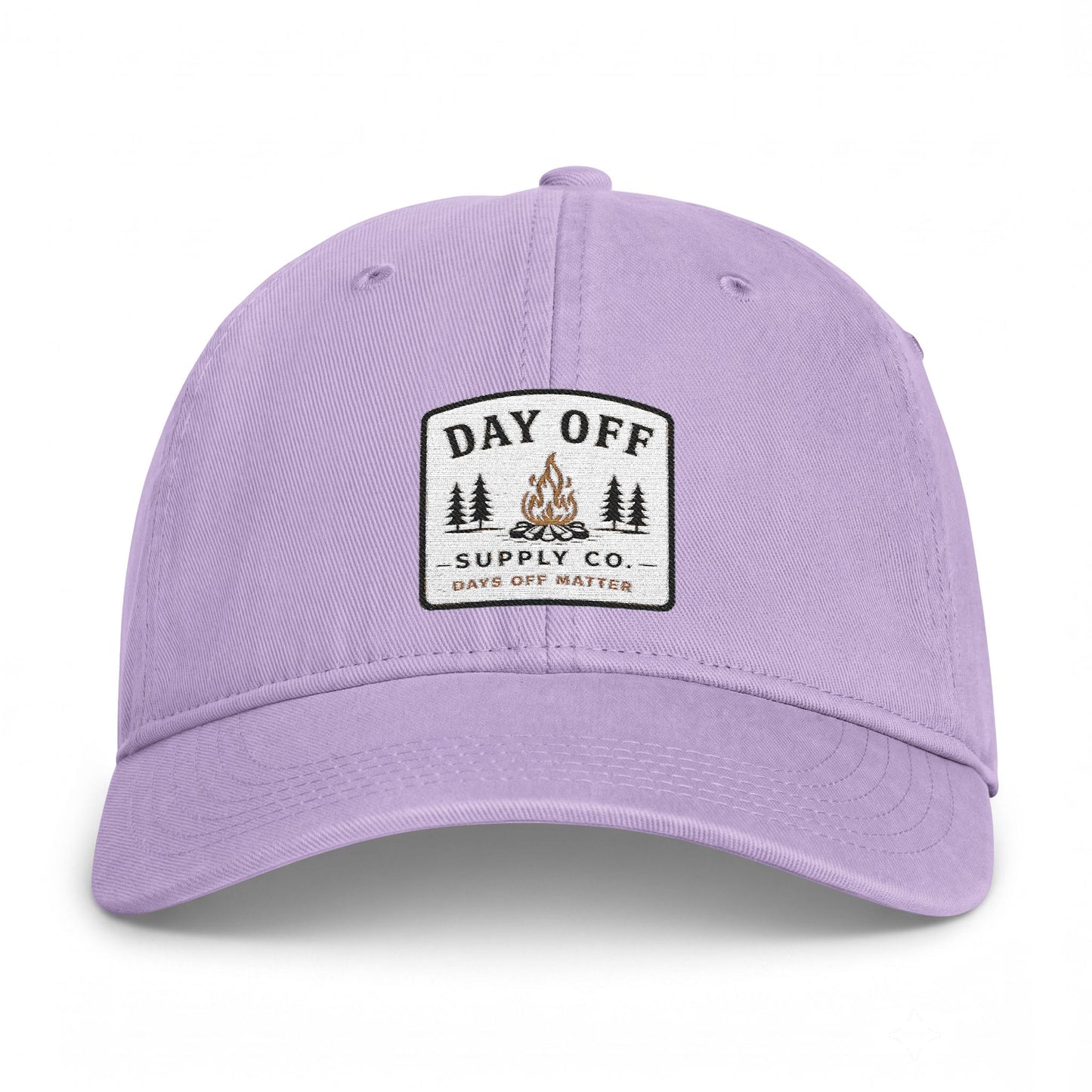 Day Off Campfire Hat — Washed Coastal Baseball Cap