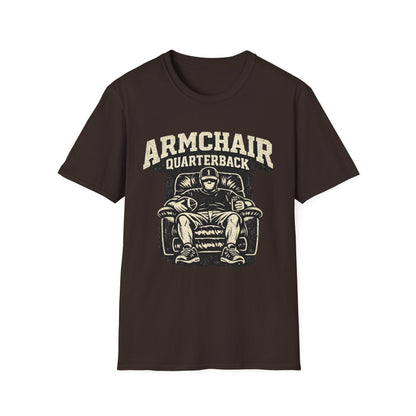 Armchair Quarterback T-Shirt | Funny Football Fan Graphic Tee