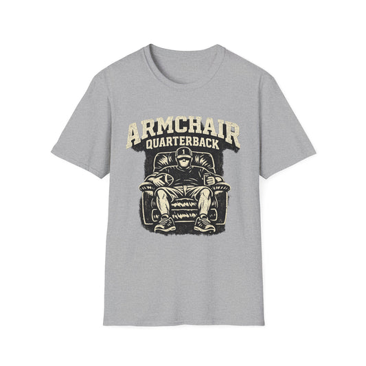 Armchair Quarterback T-Shirt | Funny Football Fan Graphic Tee