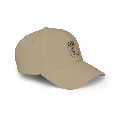 Bass Patrol Low Profile Baseball Cap | Fishing Logo Hat