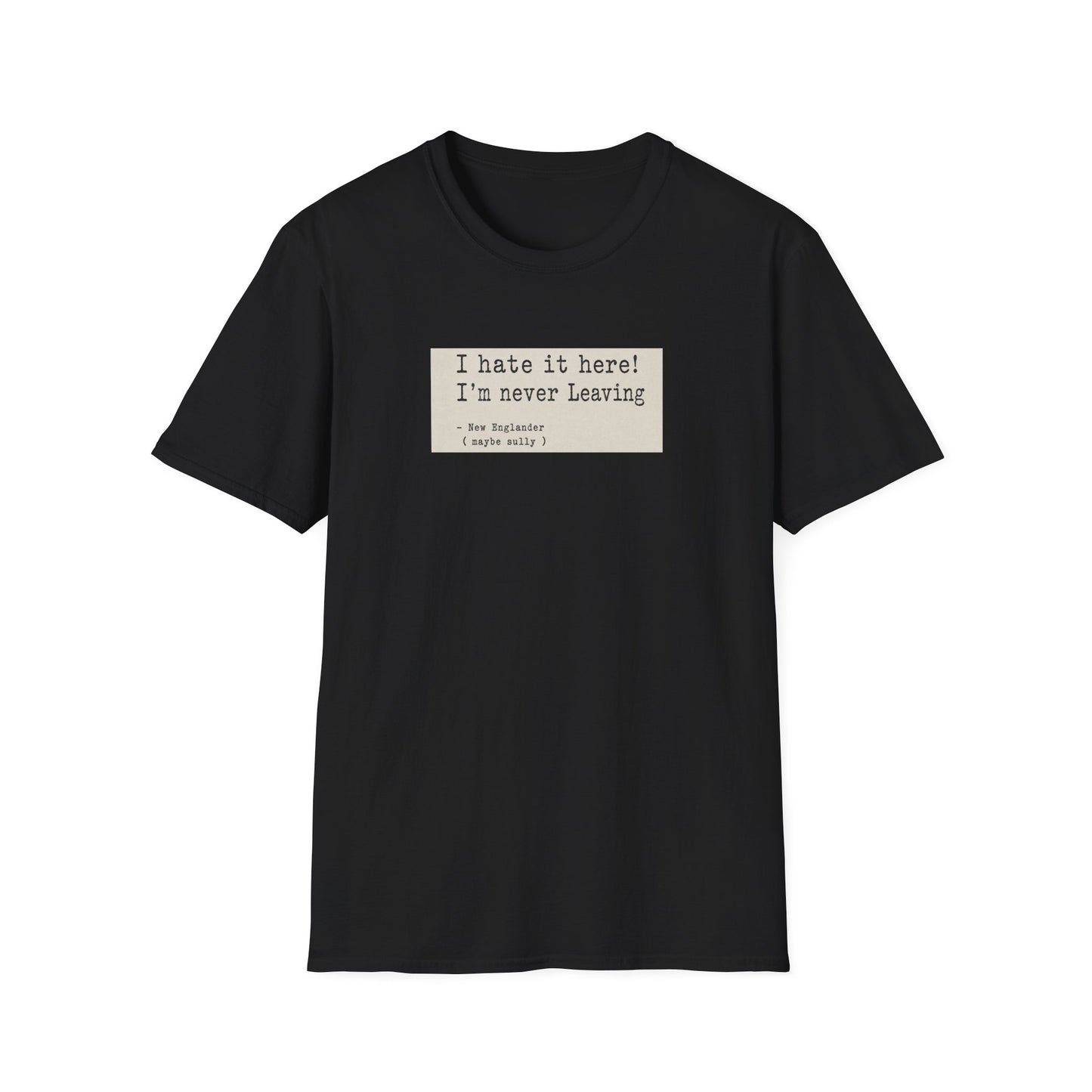 I Hate It Here. I'm Never Leaving. | New England Weather T-Shirt