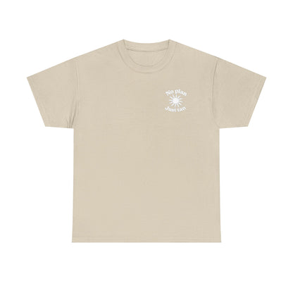No Plan. Just Tan. | Beach & Lake Life Graphic T-Shirt